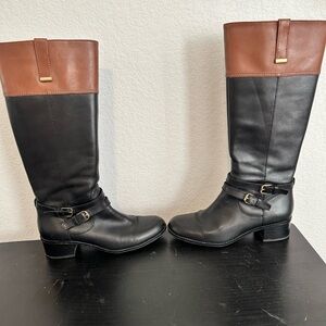 Bandolino Two-Tone Riding Boots